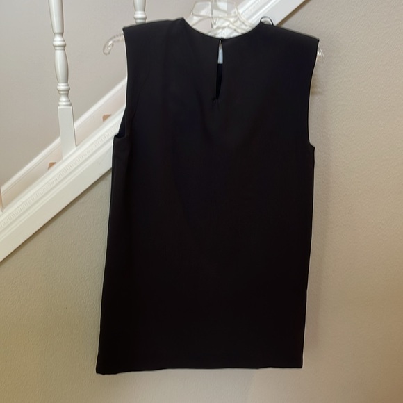 Zara black mini dress, size M, sleeveless. - Picture 5 of 7